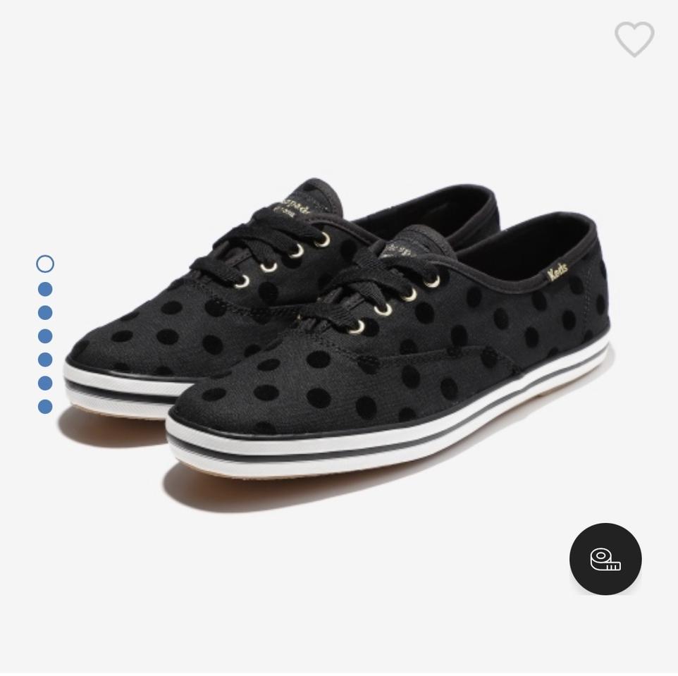 케즈x케이트스페이드 플락 도트 캔버스