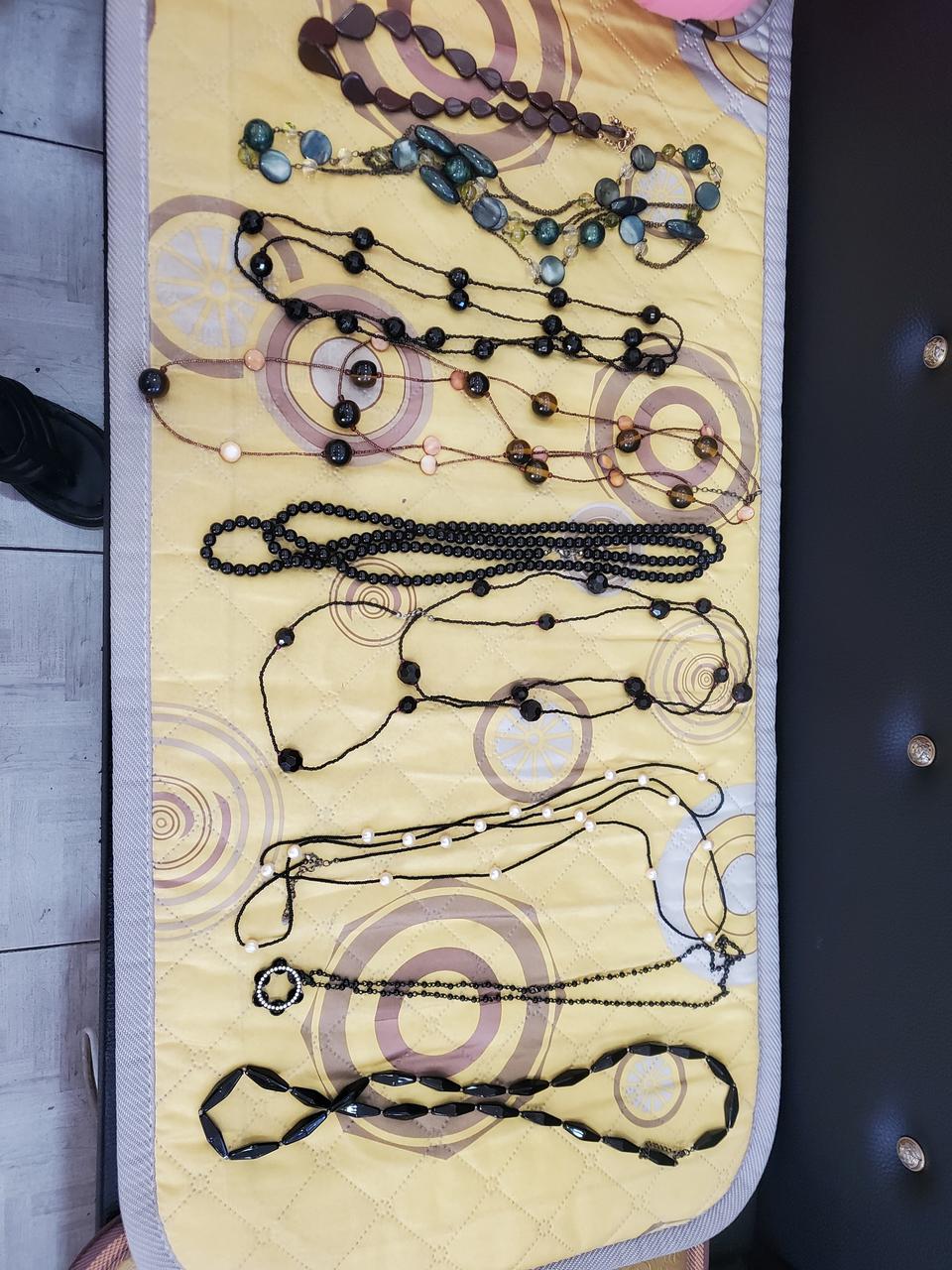 롱 패션 목걸이