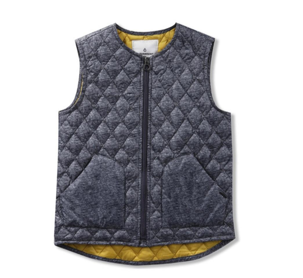 꼬망스 아동 구스다운 조끼 160아동 경량 조끼 160