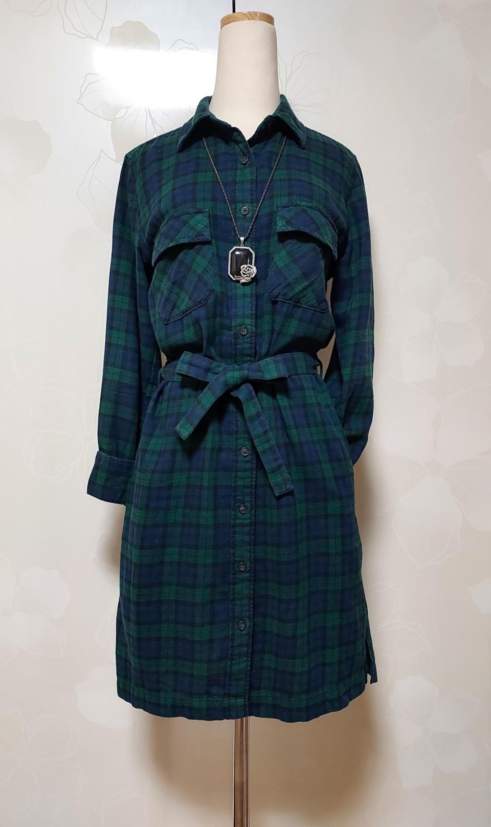 유니클로카라원피스