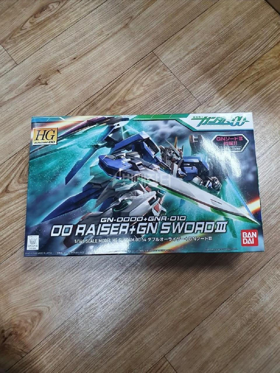 zgl[무료배송]HGOO 더블오라이저 GN소드3 건담프라모델 팜(반다이)