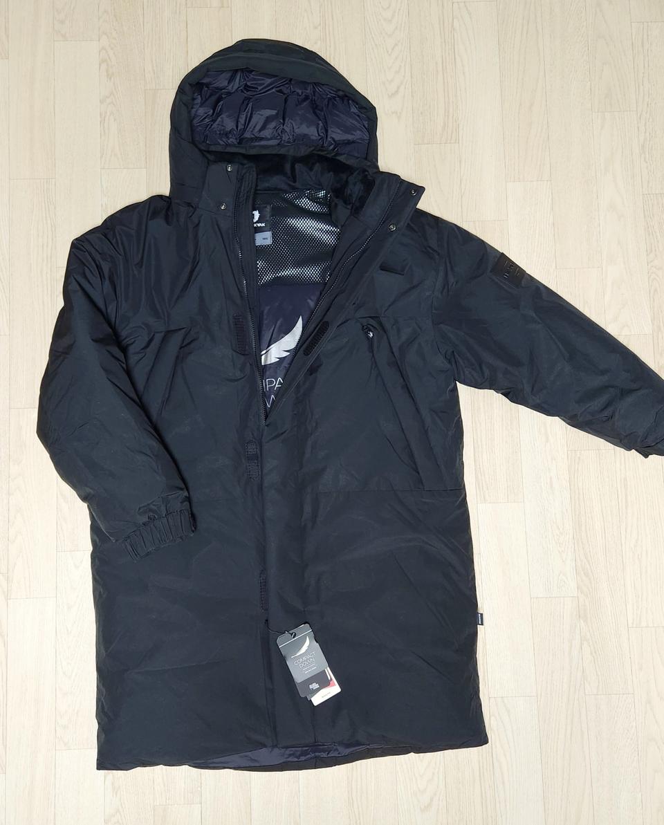 블랙야크 구스다운 롱패딩 새상품 팝니다