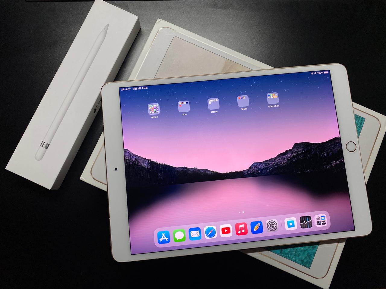 아이패드프로 10.5 골드 64gb 셀룰러 + 애플펜슬 1세대