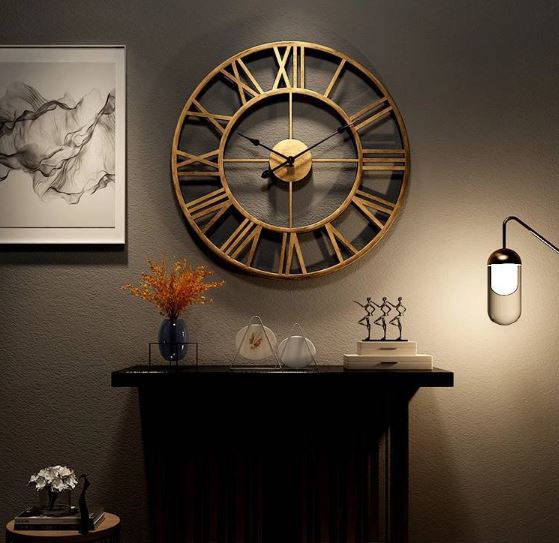 ⛔[새상품] 로마제국 인테리어 벽시계 거실 수공예 저소음 개업식 집들이선물