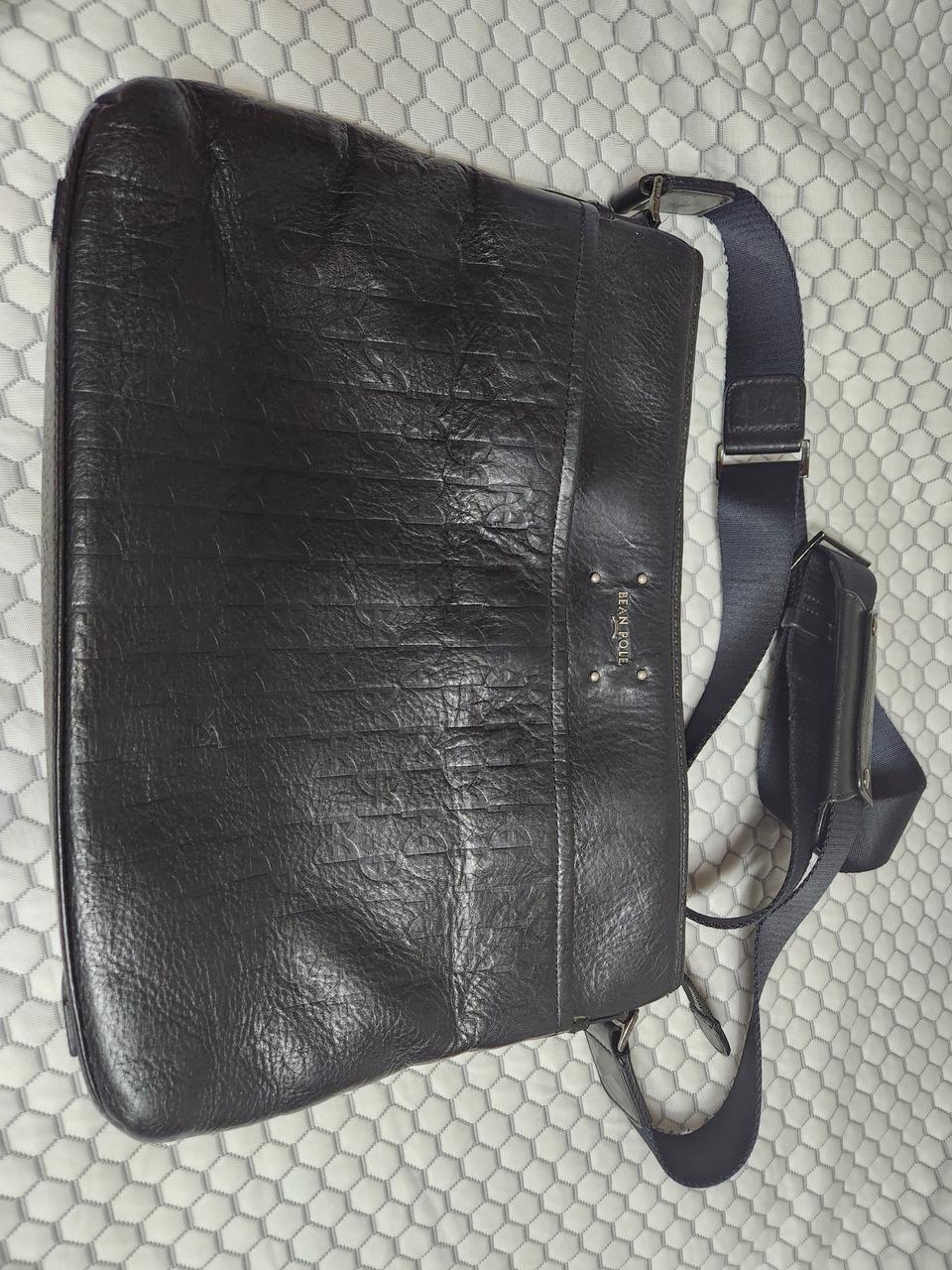 빈폴 레더 크로스백