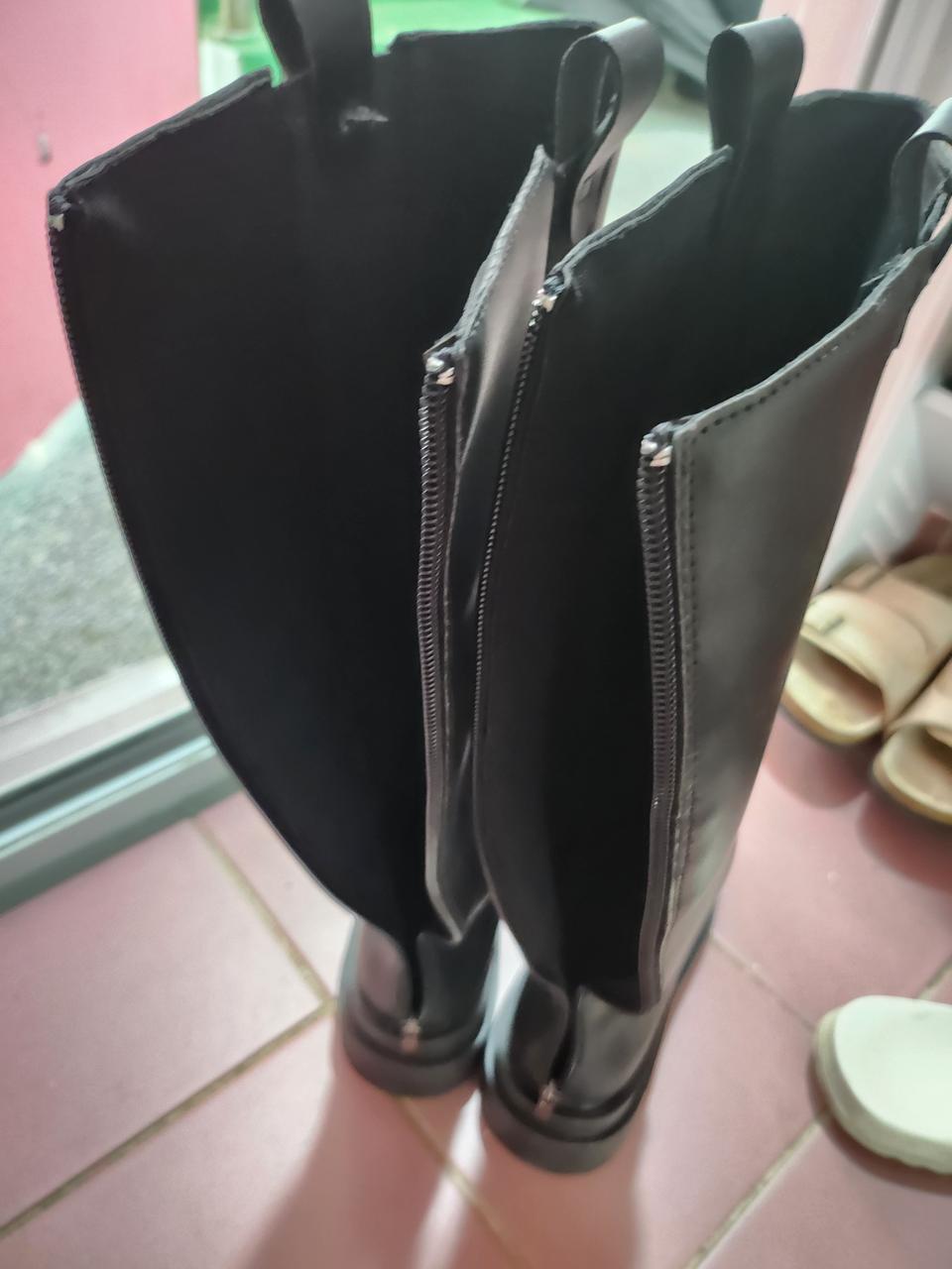 여성롱부츠 새것 팝니다.
