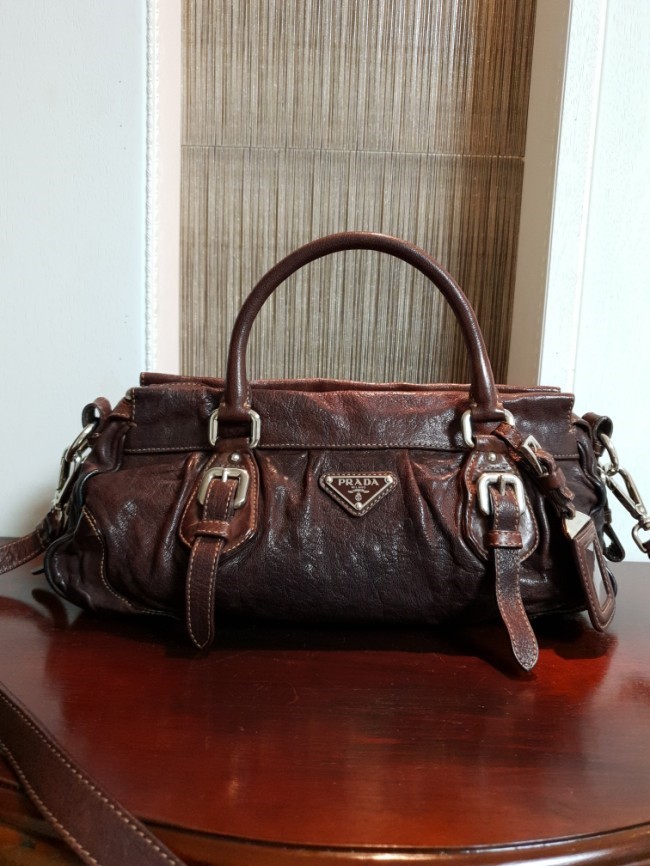 프라다 토트 크로스백