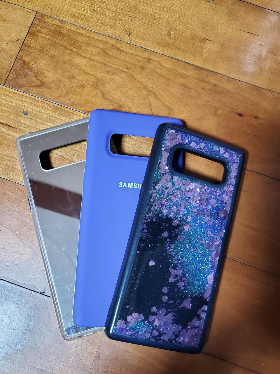 노트 8 케이스  3 개