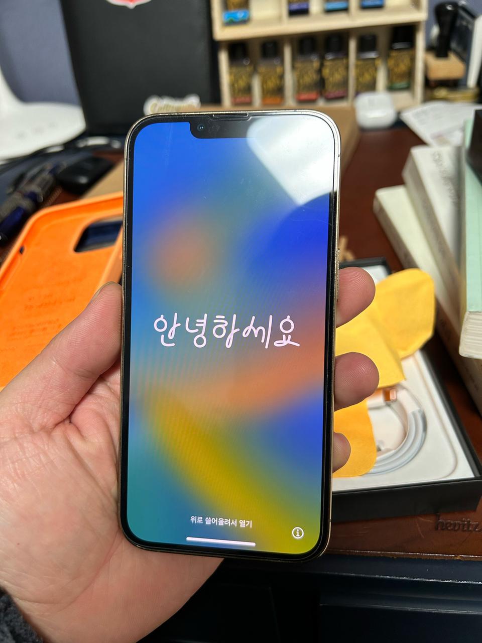 아이폰 13 프로 128기가 골드