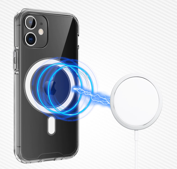 아이폰14/13/12/프로/맥스 정품스타일 맥세이프 호환 클리어케이스