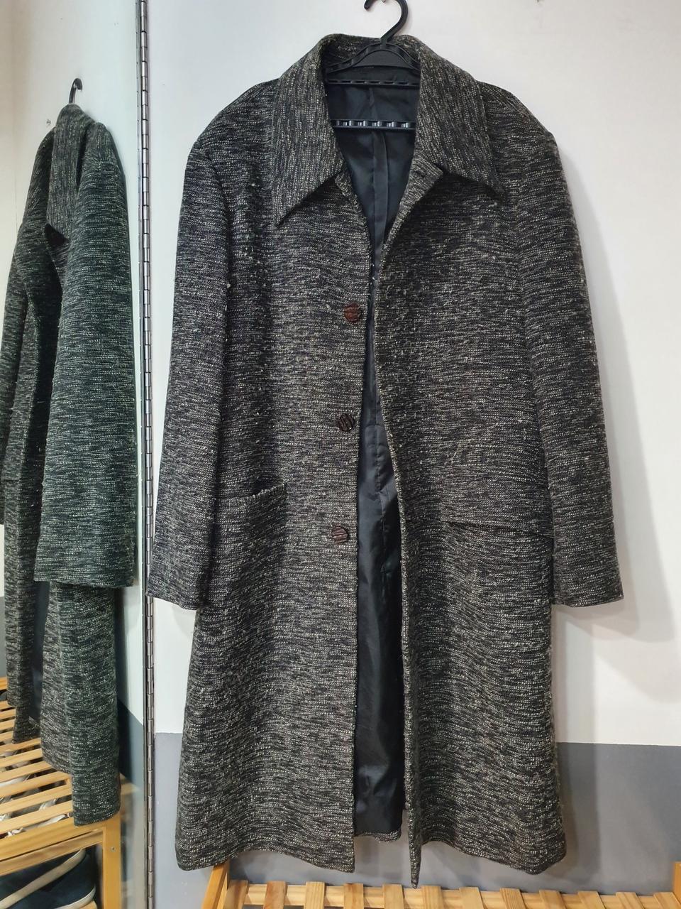 남성 모직 롱코트