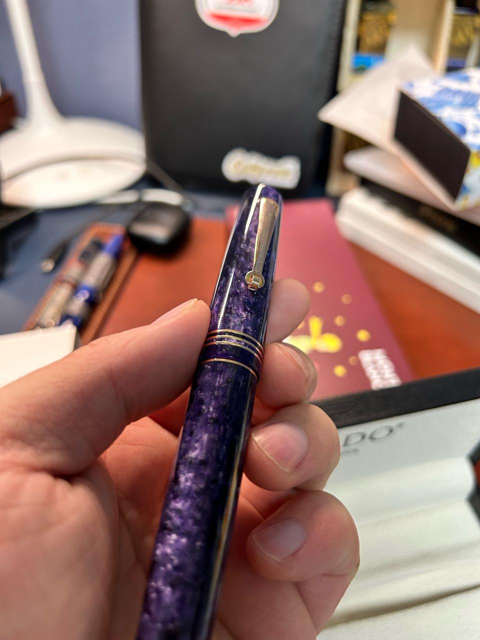 레오나르도 모멘토 제로 에머시스트(자수정) 한국 한정판 만년필