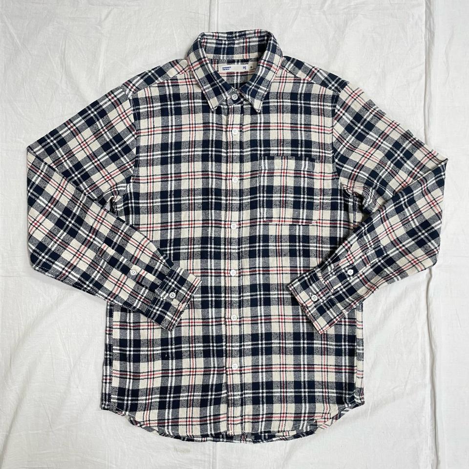 정품 세븐데이즈 선데이 타탄체크 셔츠 남방