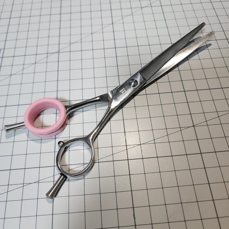 애견미용 커브가위