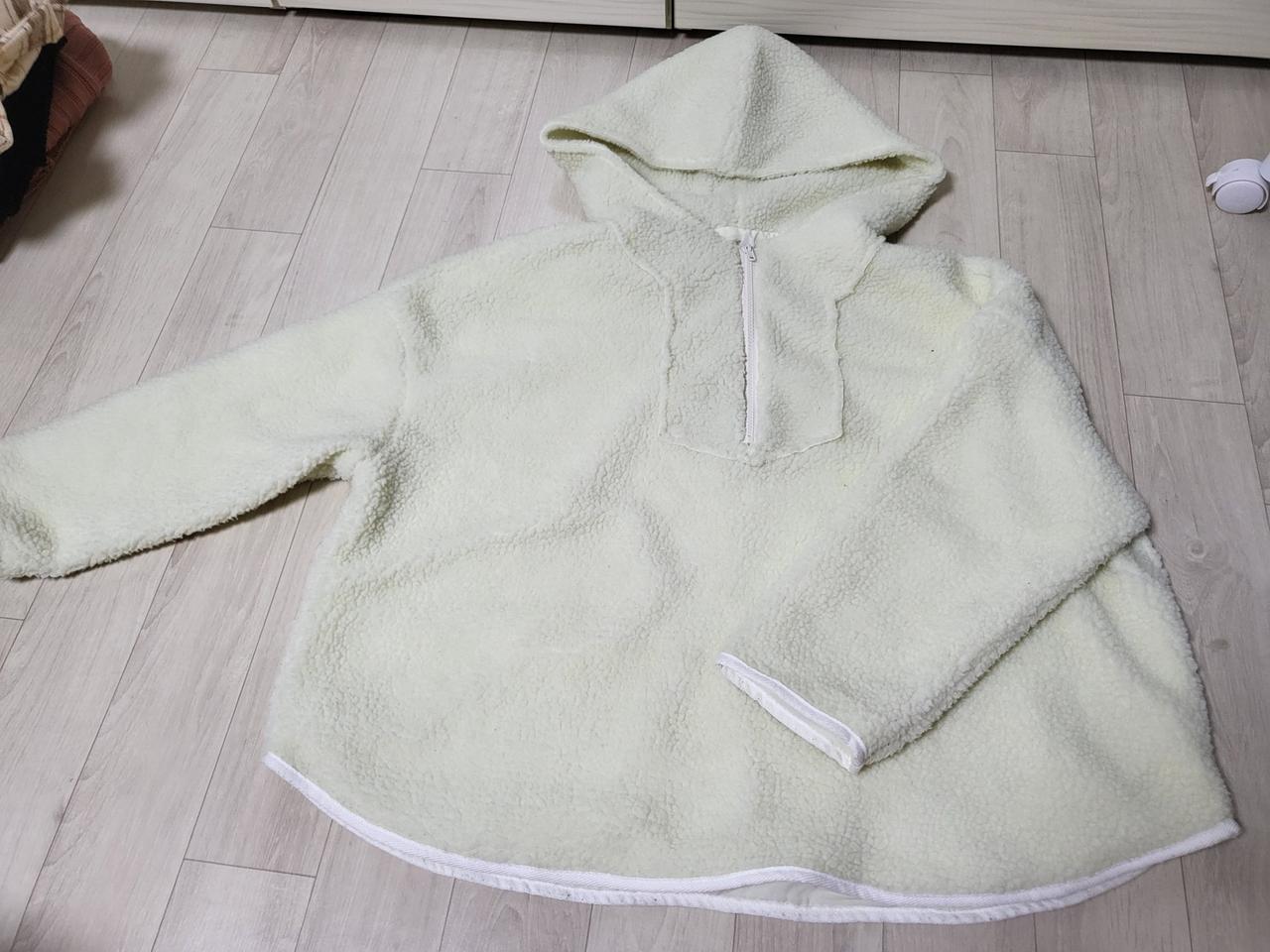 박시뽀글티 한번착용