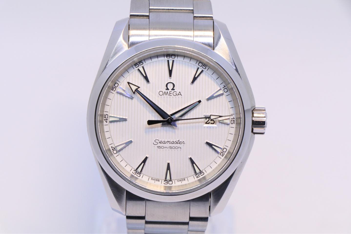 오메가 씨마스터 아쿠아테라 양각쿼츠 39