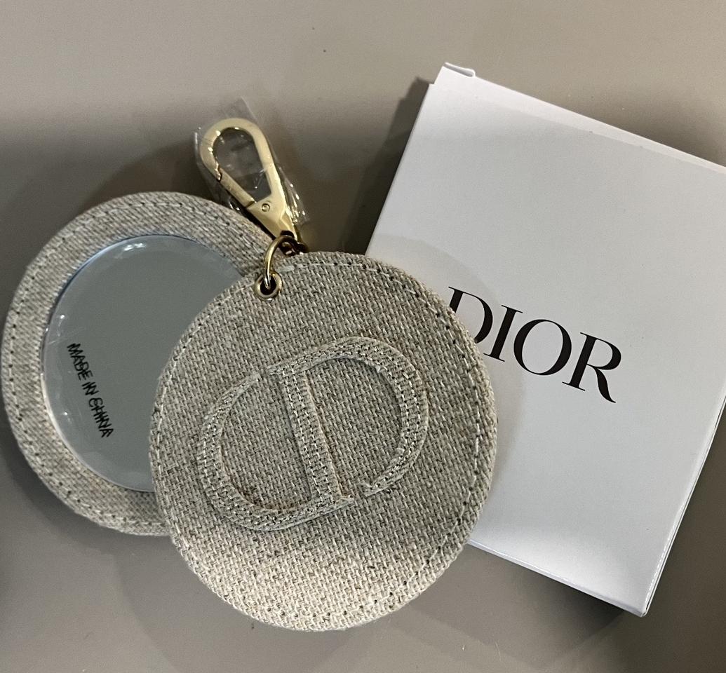 (새상품) 디올 거울 키링 미러참