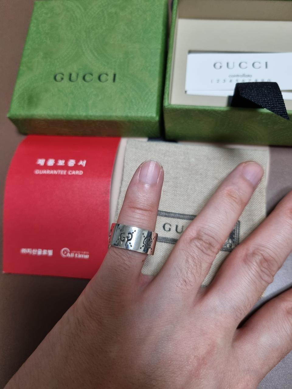 9m 10호 구찌 고스링반지