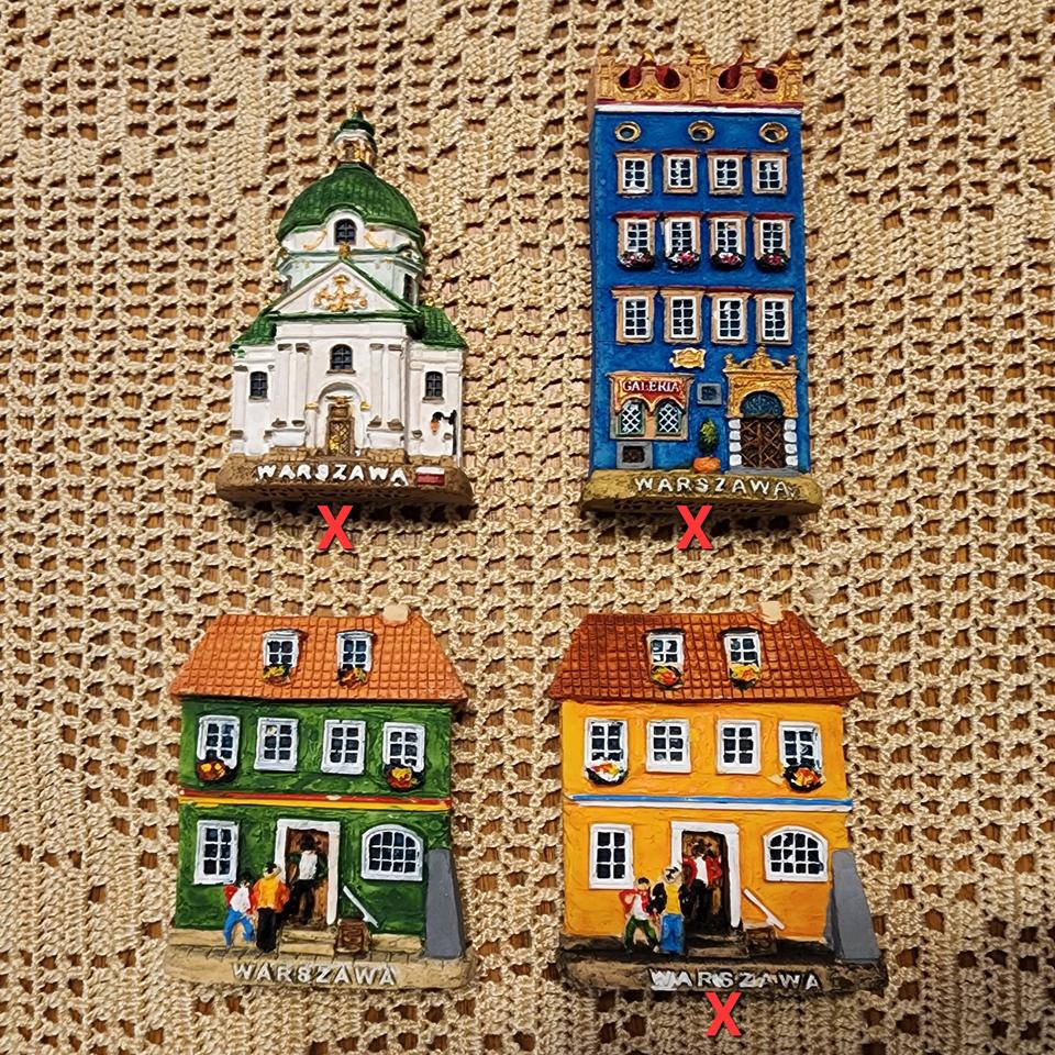 폴란드 바르샤바 냉장고 자석 마그넷 장식품