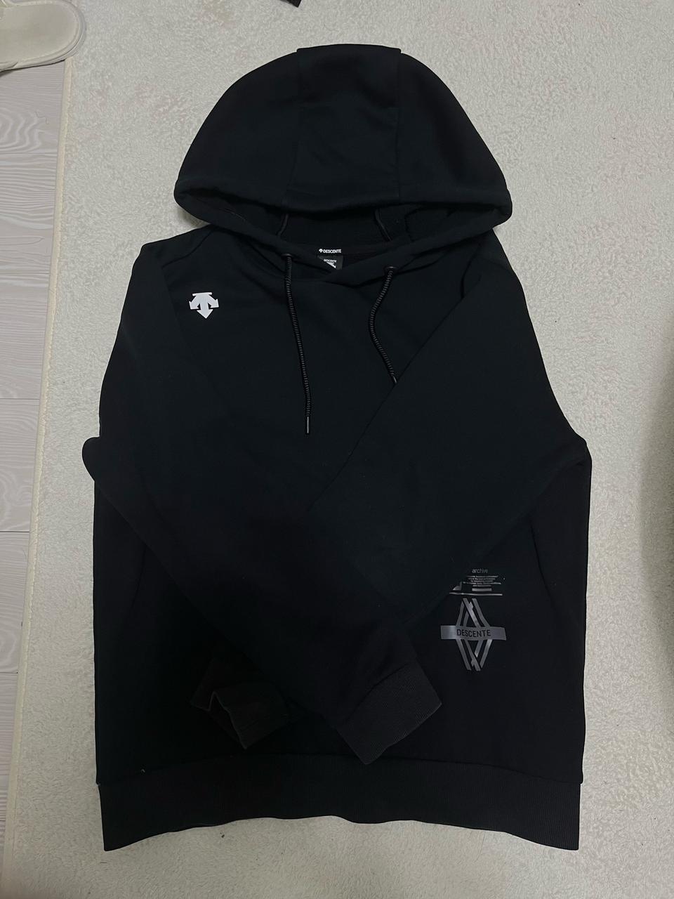 [L] 데상트 기모 후드 후드티