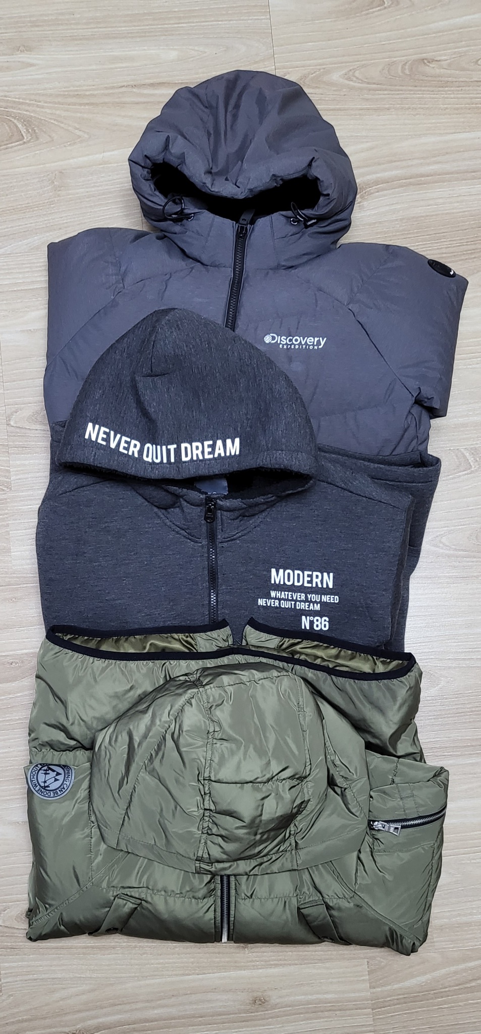 남아 겨울 외투