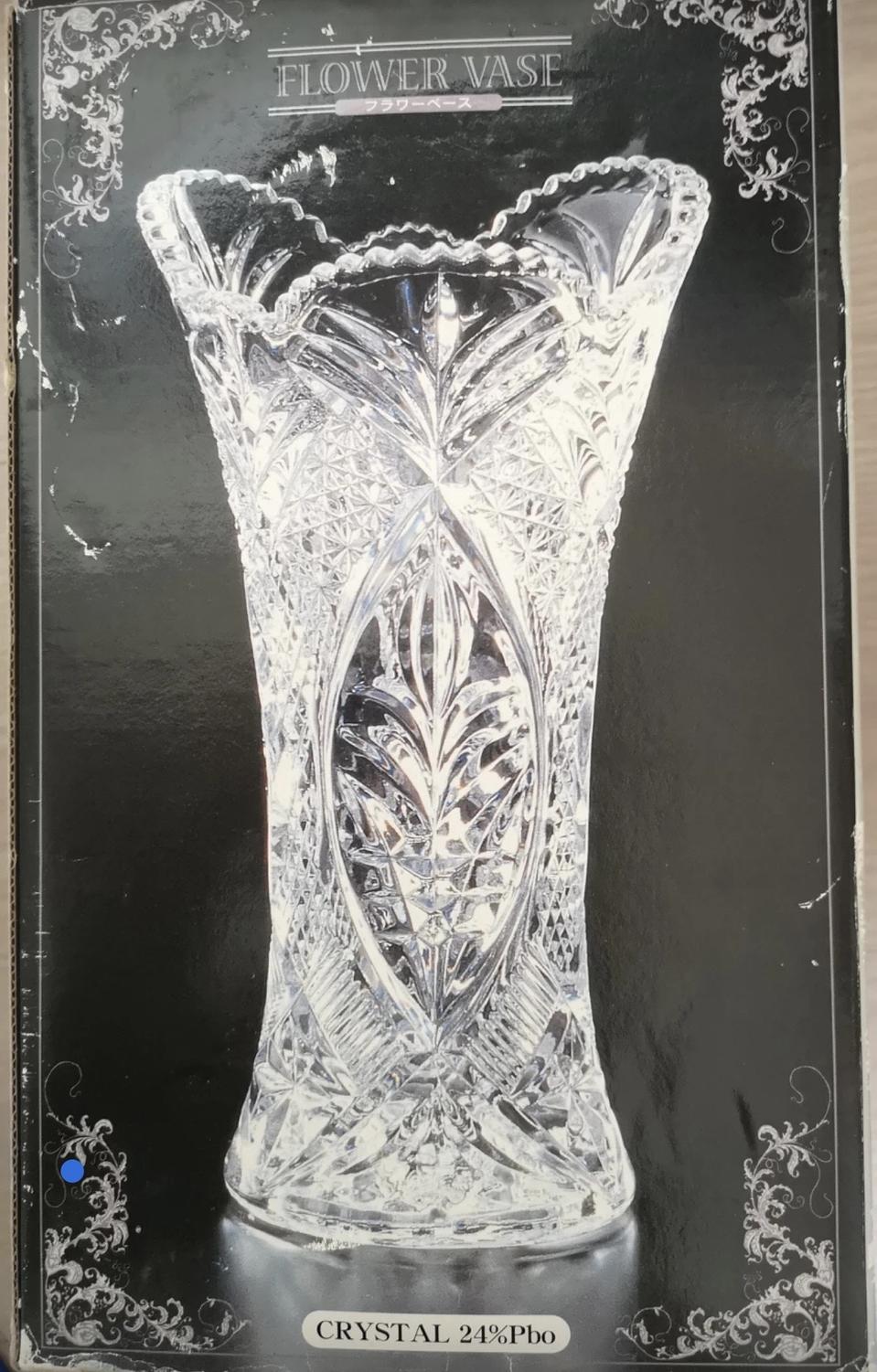크리스탈 화병