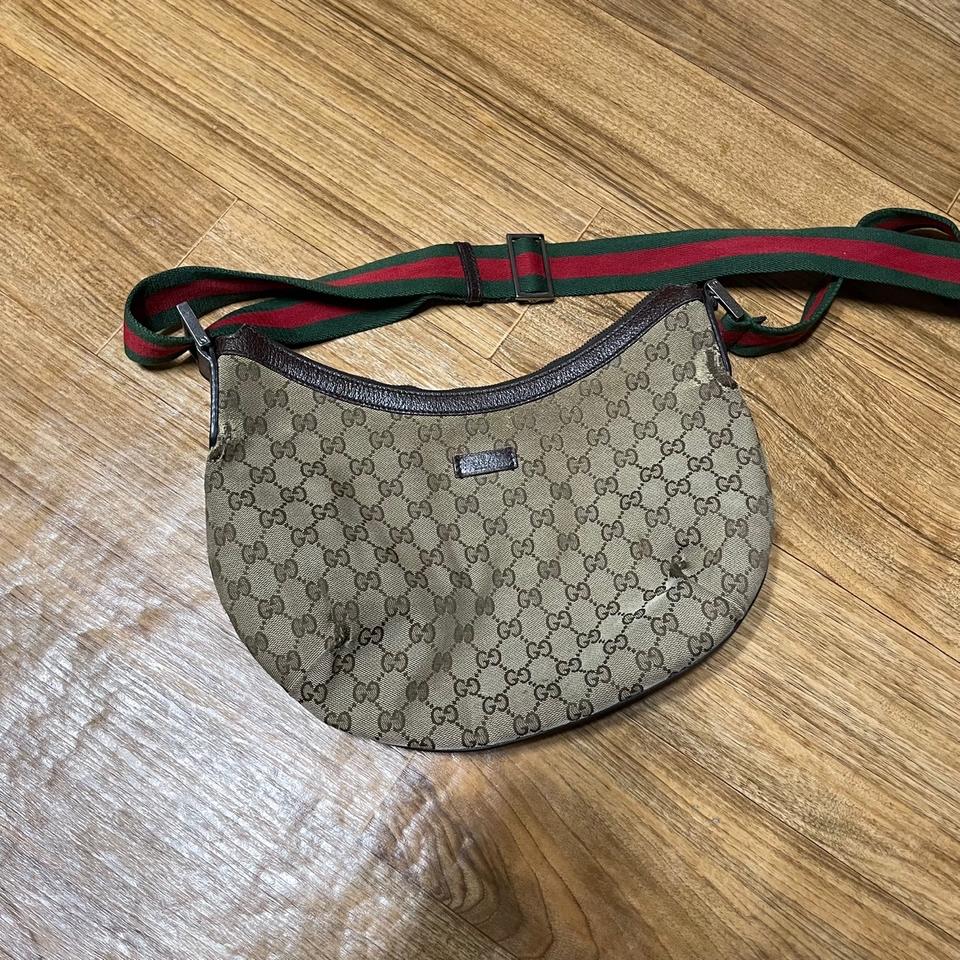 정품 구찌 오피디아 하프문 크로스백 스몰