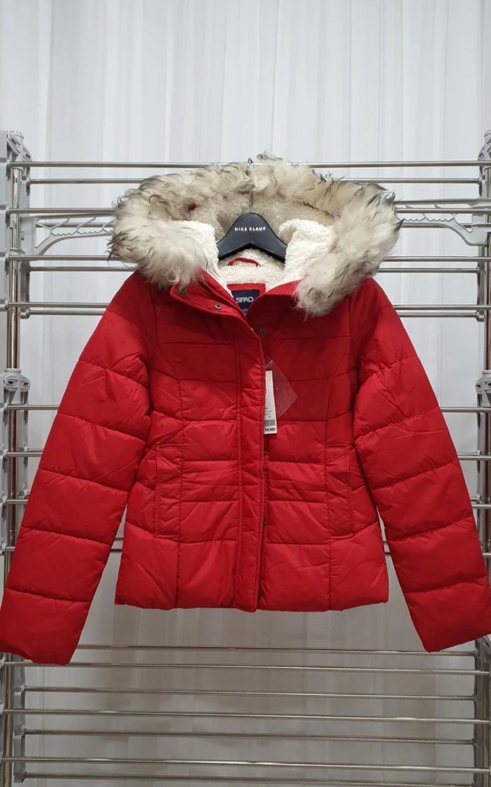 (새상품)SPAO 스파오 양털 점퍼 패딩 S