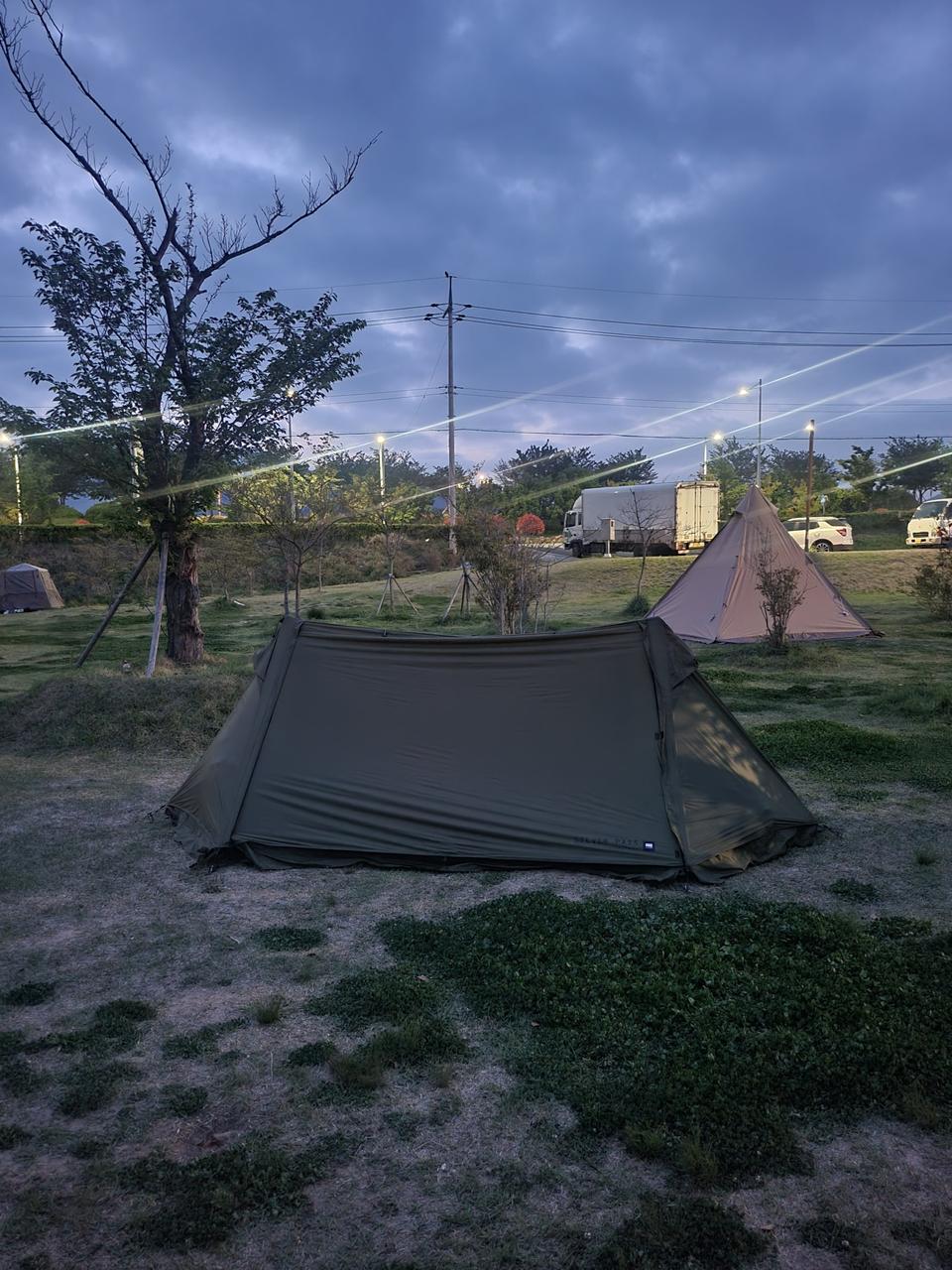 제로그램 실버패스 텐트 세트