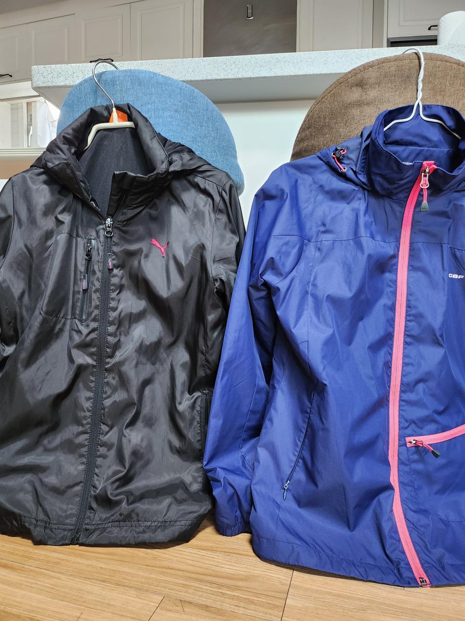 등산춘추점퍼 2개모두 s