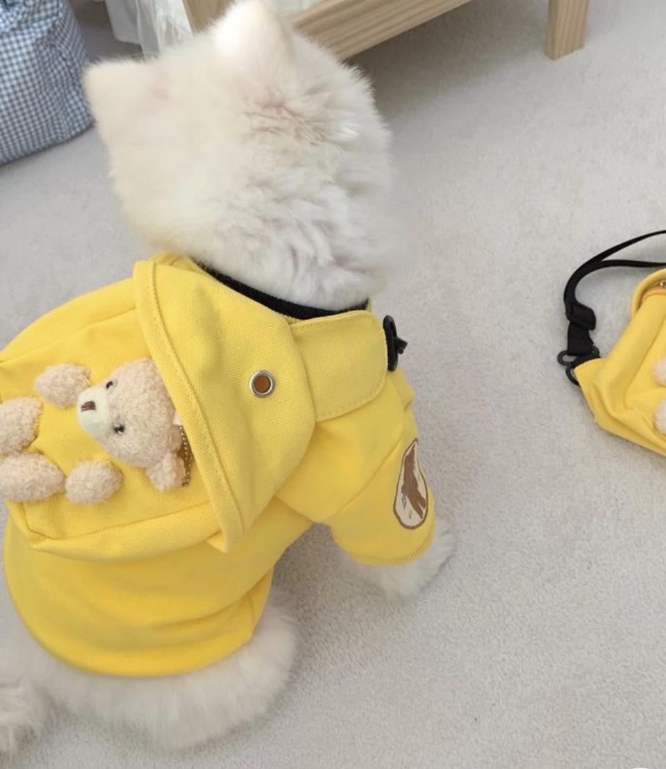 강아지옷S(새상품)가방SET