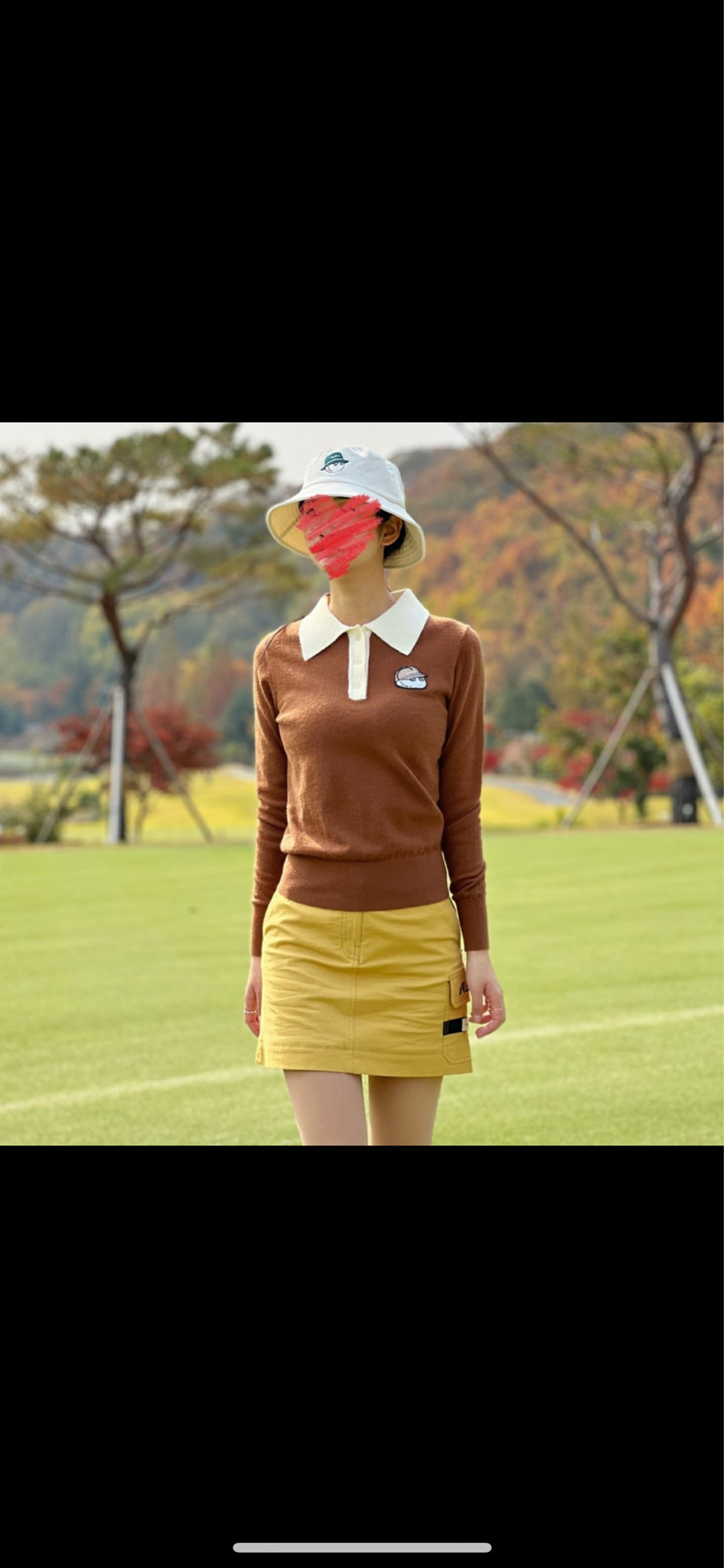 골프 여성 캐시미어 스웨터