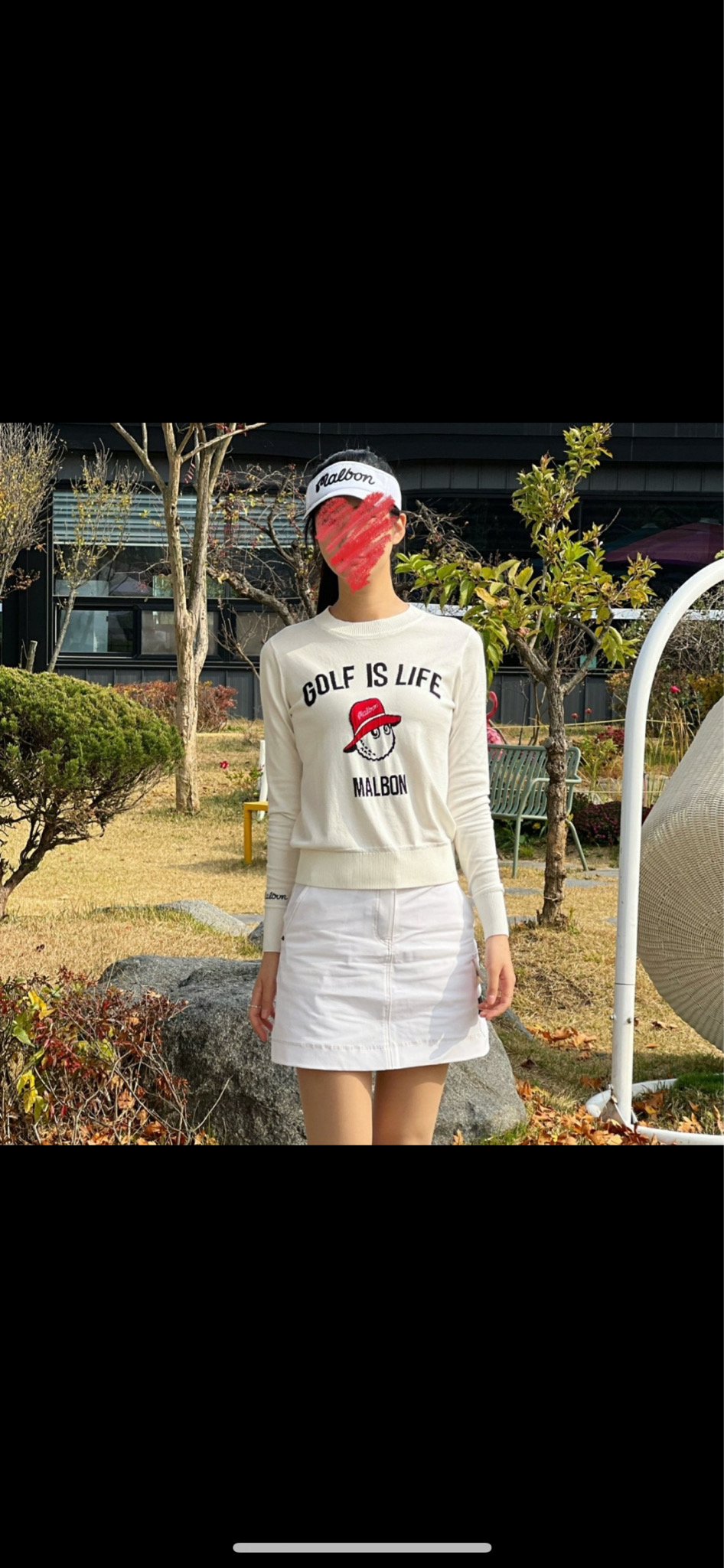 골프 이즈 라이프 스웨터