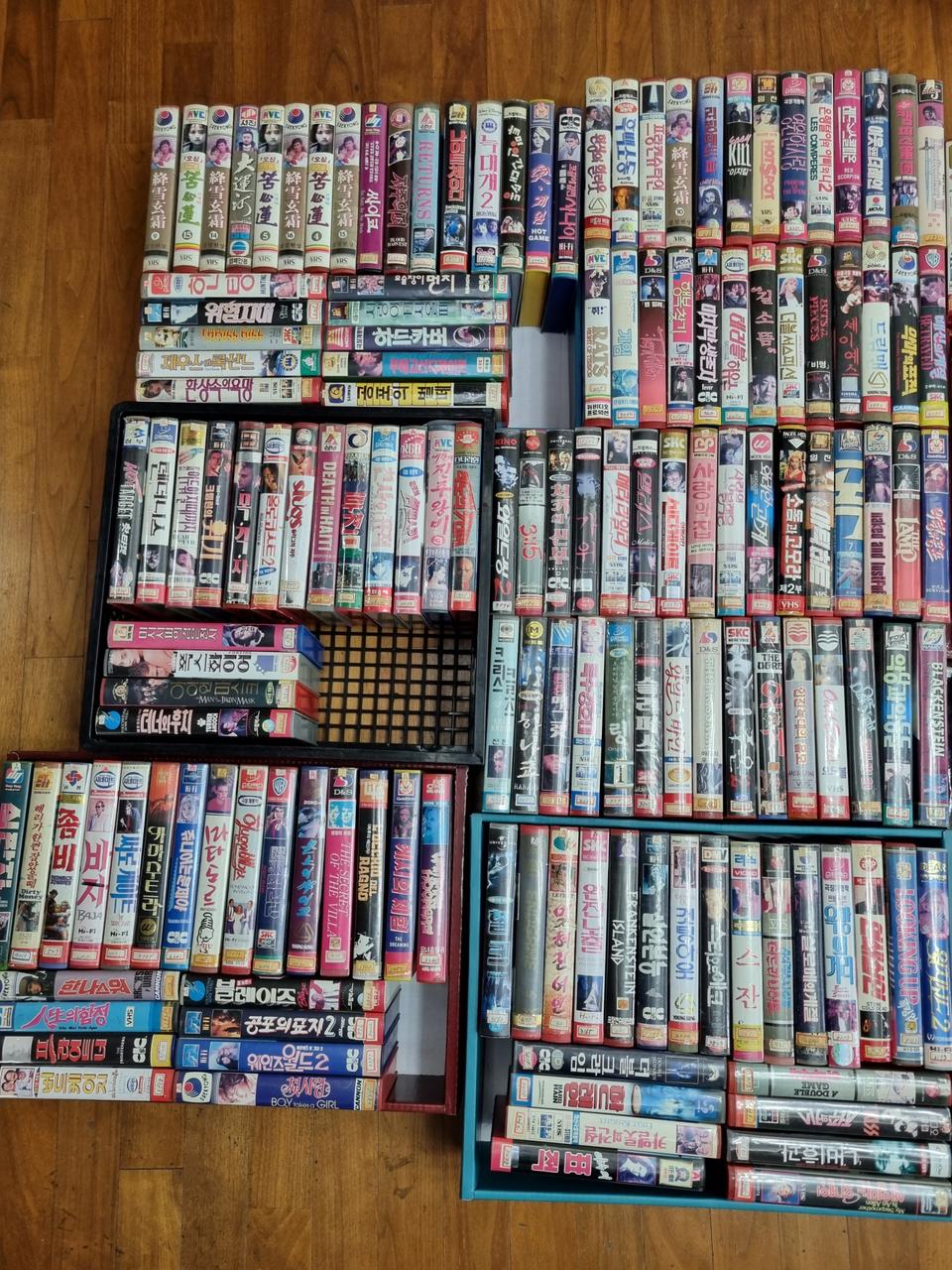 (수집/시청/소장)영화 비디오 VHS 판매 2차 개봉