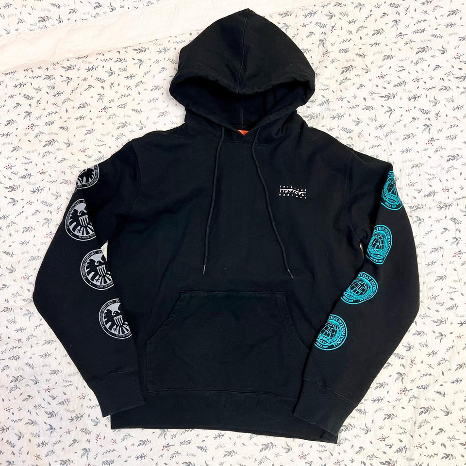 [L] 디스이즈네버댓 십자가 후드티