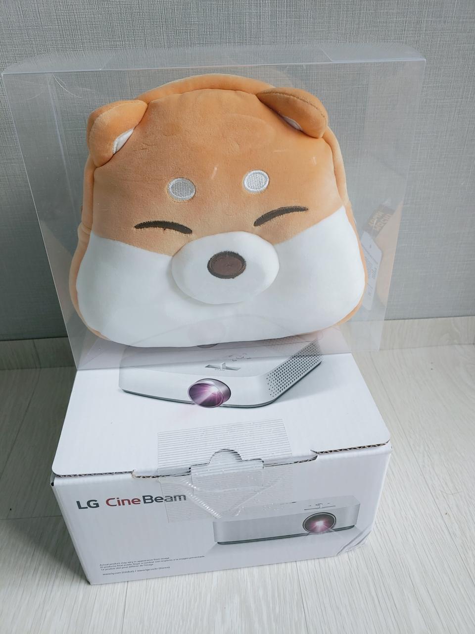 [미개봉] LG 시네빔 PF50KA 빔프로젝터+인형파우치