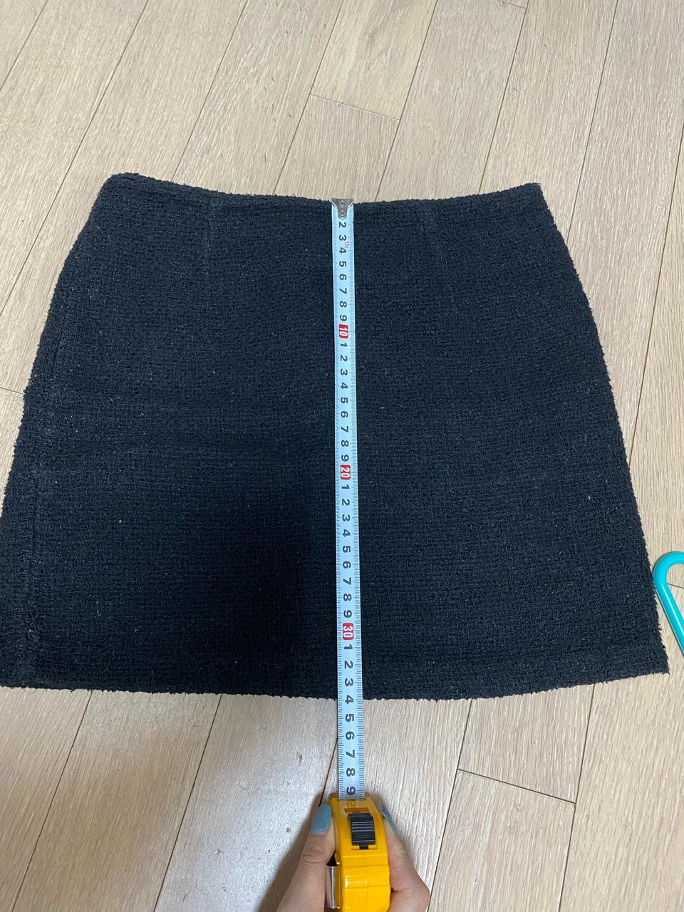 니트재질 ? 여성 미니 스커트 겨울 미듐 M
