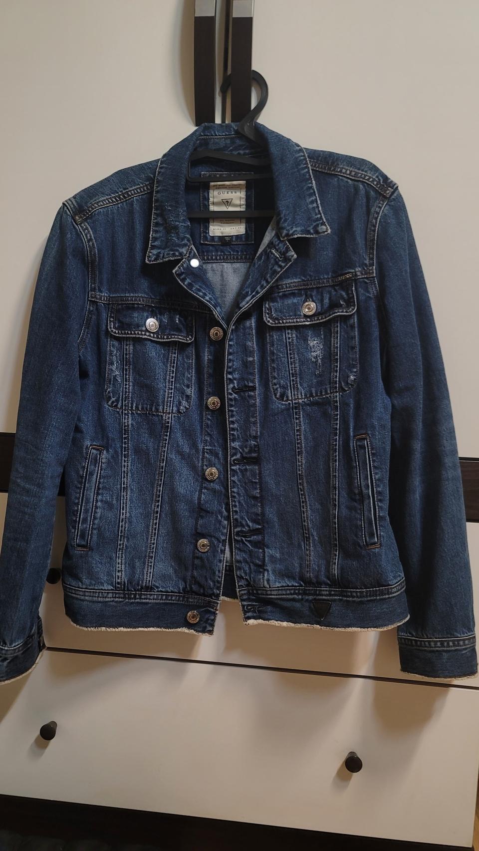 게스 남성 데님자켓 95사이즈 25000