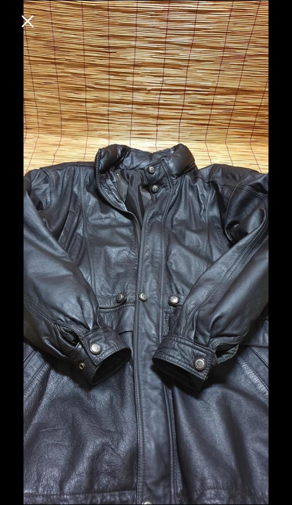 가죽레더 n3b 야상하프자켓 다크브라운 빅사이즈