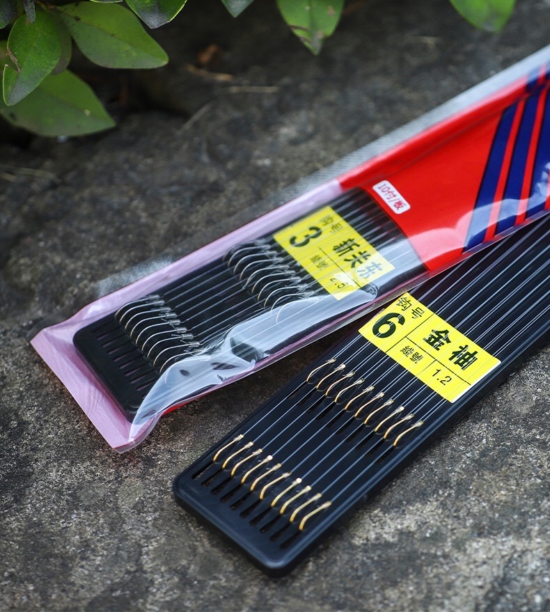 낚시바늘 묶음바늘 목줄묶음 2본10조 피래미 피라미 바늘