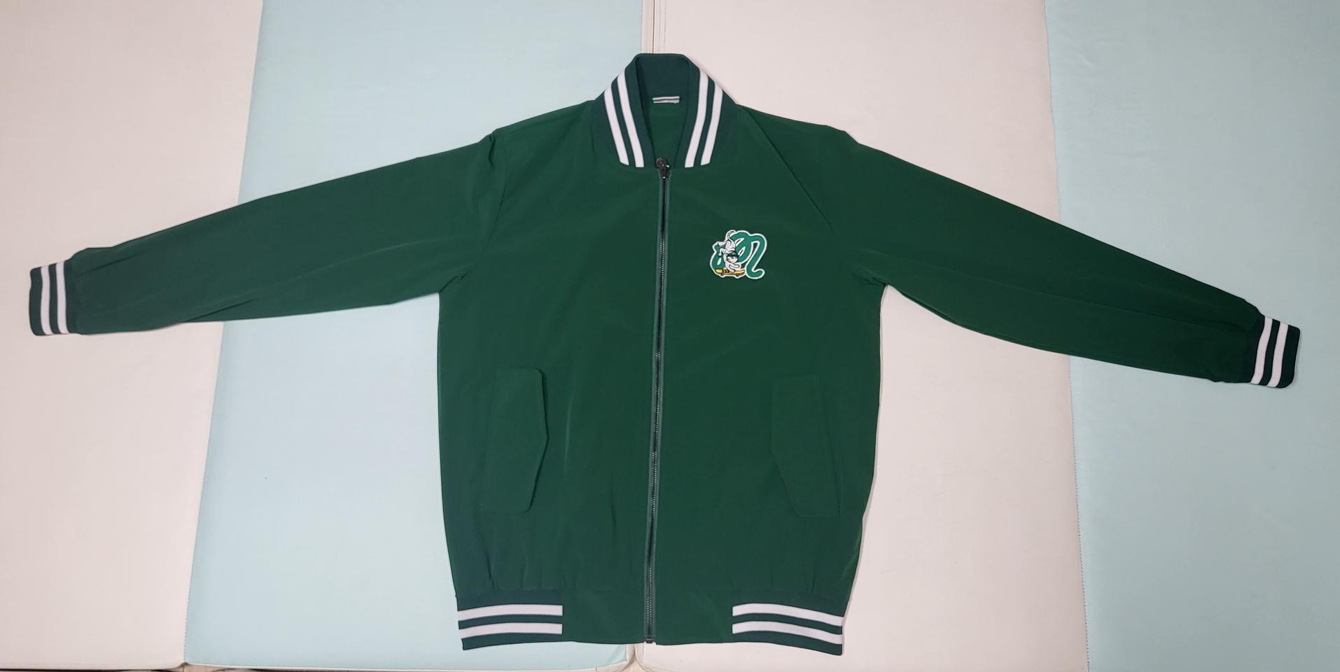 말본 스타디움 자켓 그린색상 사이즈100