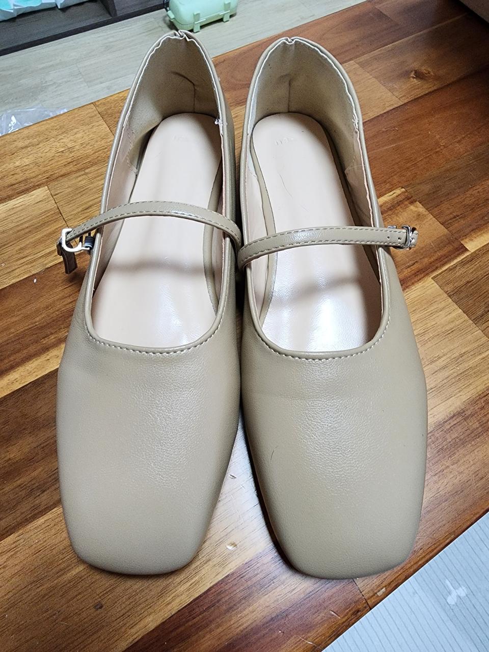 슬림사각 메리제인 플랫슈즈(255)