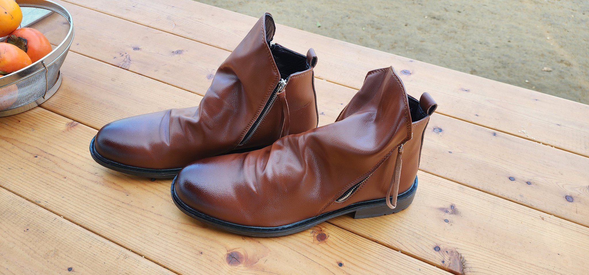 할리 라이더 가죽부츠