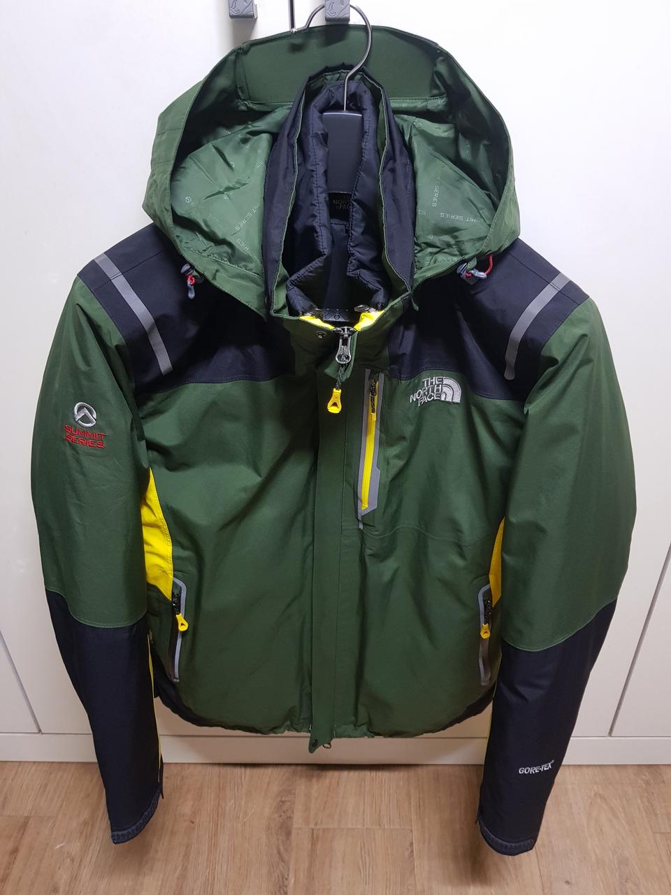 노스페이스 써밋 고어텍스 바람막이 엑셀로프트 누빔경량패딩 세트 100