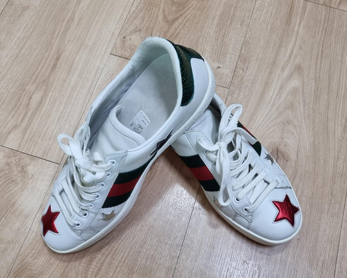 구찌 에이스 스타패치 스니커즈(260~265mm)