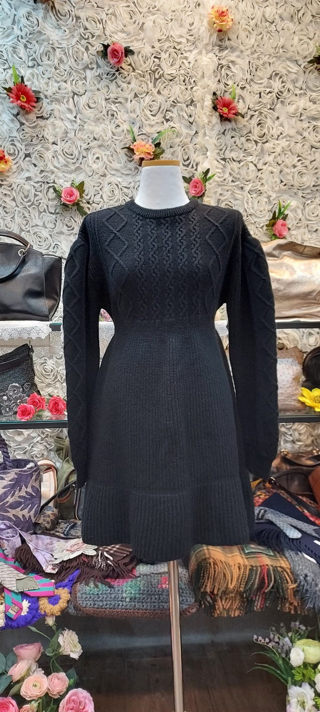 among 울 혼방 니트 미니 원피스 (55 66)