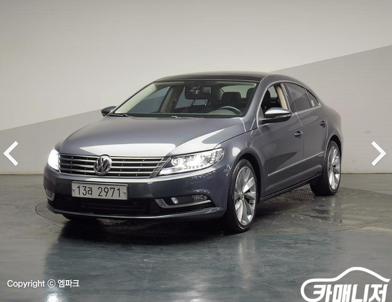 [최저가!]폭스바겐 뉴CC 2.0TDI 12년 16만KM