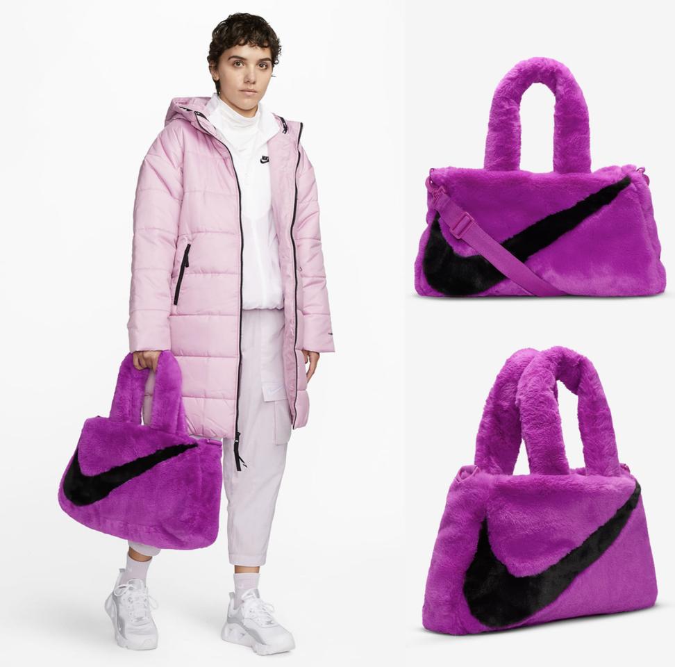 공홈 새제품) 나이키 퍼 토트백 퍼플