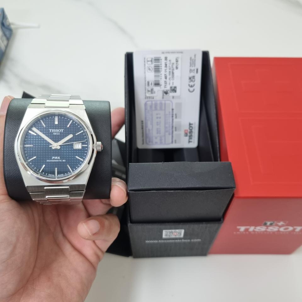 티쏘 PRX 청판 파워매틱80 팝니다.