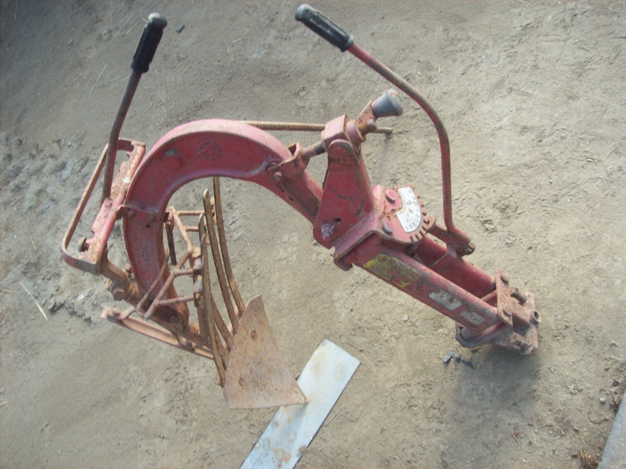 관리기 용 쟁기 or 철바퀴